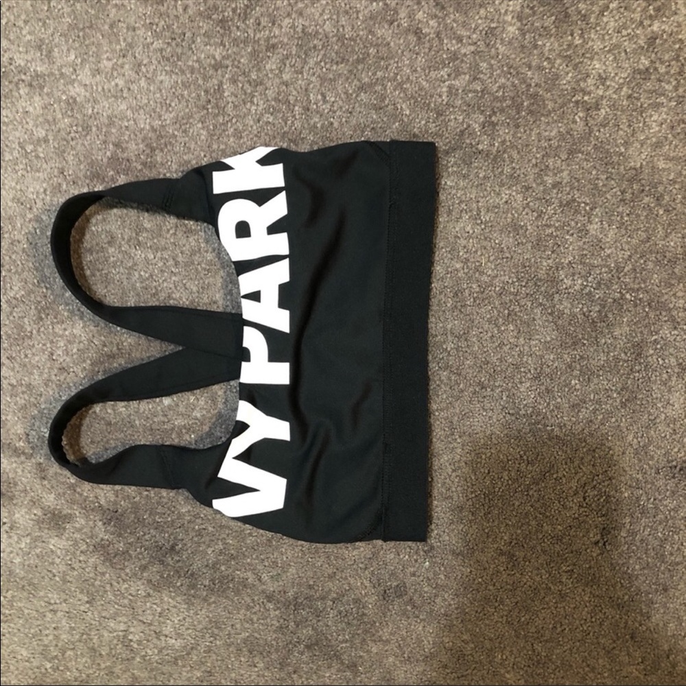 Ivy Park Black Sports Bra